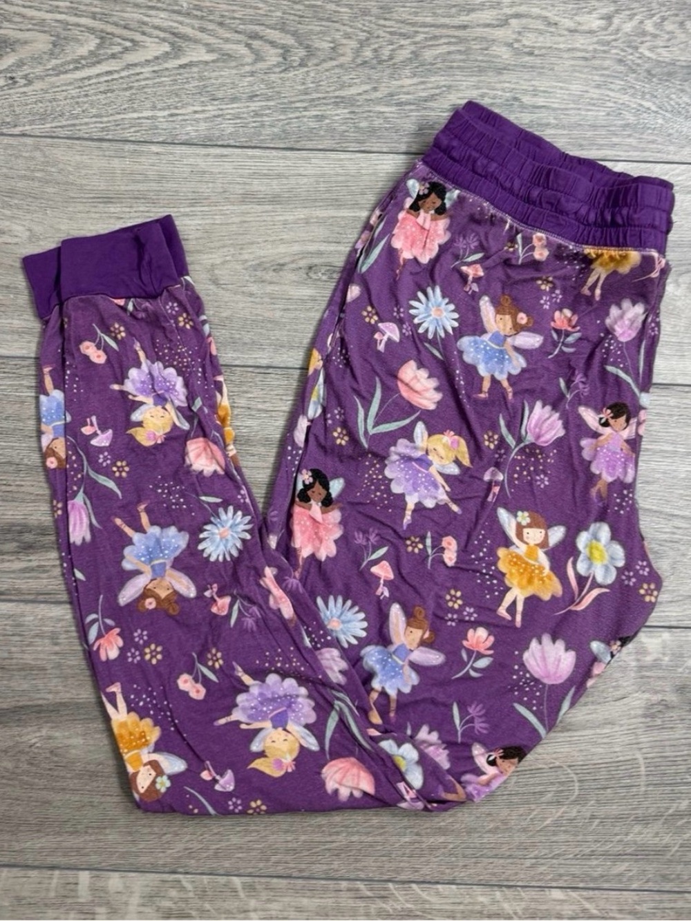 Little sleepies fairy garden women’s pj pants medium